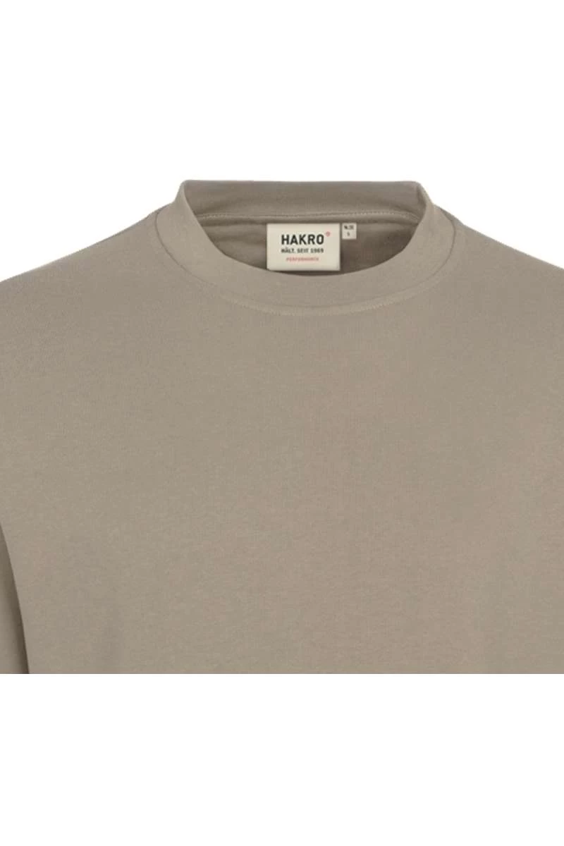 HAKRO 475 Comfort Fit Sweatshirt Rundhals Khaki 2 HAKRO 475 Comfort Fit Sweatshirt Rundhals Khaki – Bild 2