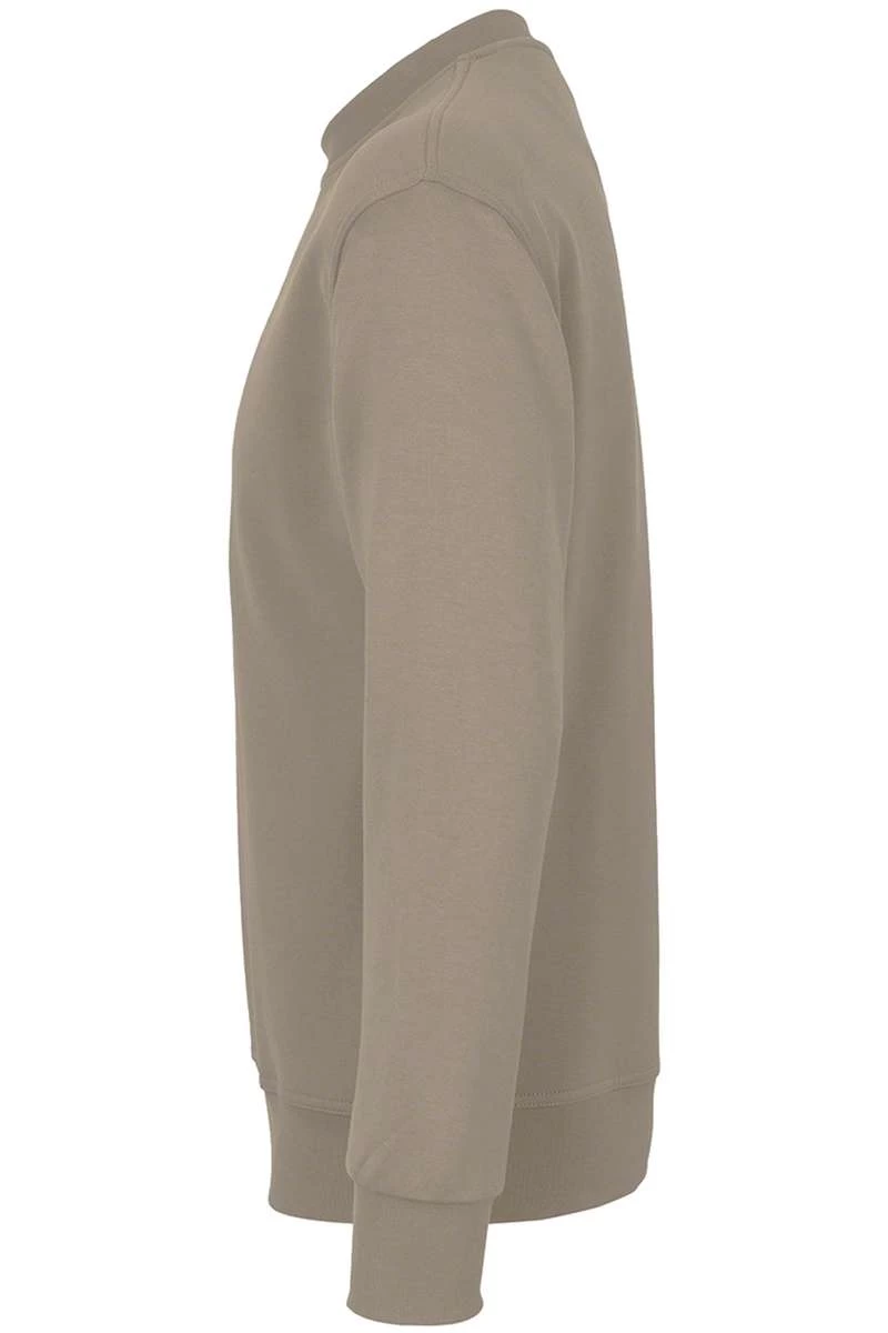 HAKRO 475 Comfort Fit Sweatshirt Rundhals Khaki 3 HAKRO 475 Comfort Fit Sweatshirt Rundhals Khaki – Bild 3