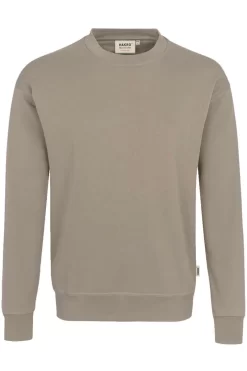 HAKRO 475 Comfort Fit Sweatshirt Rundhals Khaki