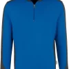 HAKRO 476 Comfort Fit TroyerZip Royal/anthrazit