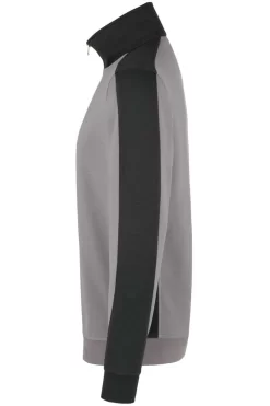 HAKRO 476 Comfort Fit TroyerZip Grau/anthrazit -Ho ho ho, Mode in Grün. 0476 043 2 800