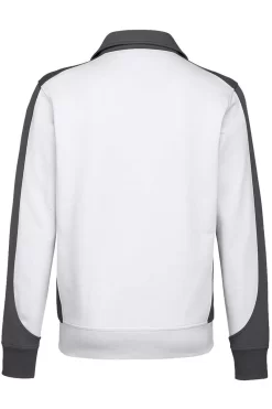 HAKRO 477 Comfort Fit Sweatjacke Zip Weiss/anthrazit -Ho ho ho, Mode in Grün. 0477 001 3 800