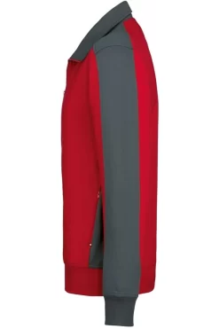 HAKRO 477 Comfort Fit Sweatjacke Zip Rot/anthrazit 6 HAKRO 477 Comfort Fit Sweatjacke Zip Rot/anthrazit -Ho ho ho, Mode in Grün. 0477 002 2 800