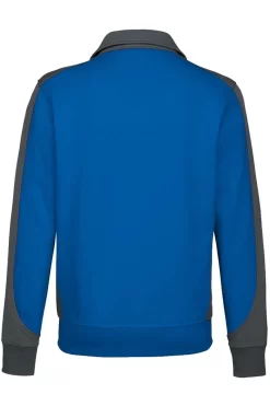 HAKRO 477 Comfort Fit Sweatjacke Zip Royal/anthrazit -Ho ho ho, Mode in Grün. 0477 010 3 800