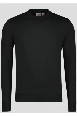 HAKRO Performance Comfort Fit Sweatshirt Rundhals Schwarz