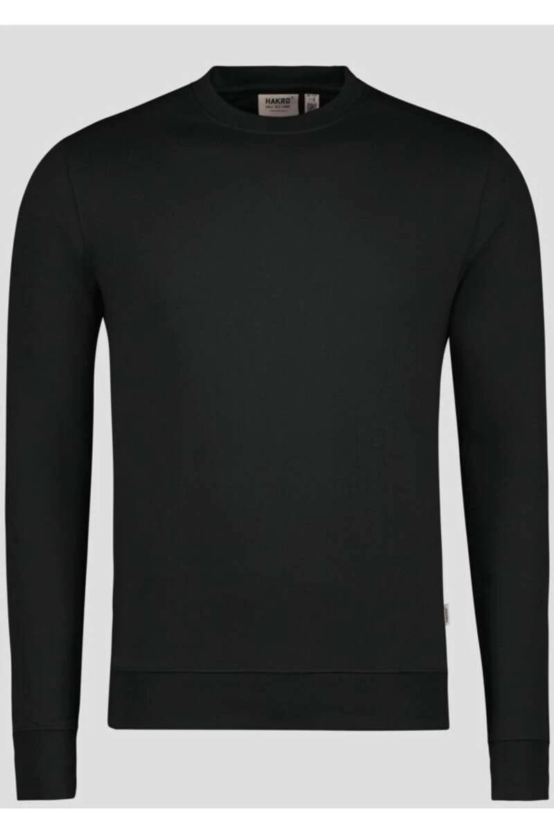 HAKRO Performance Comfort Fit Sweatshirt Rundhals Schwarz 1 HAKRO Performance Comfort Fit Sweatshirt Rundhals Schwarz