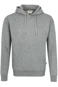 HAKRO Organic Kapuzen Sweatshirtgrau