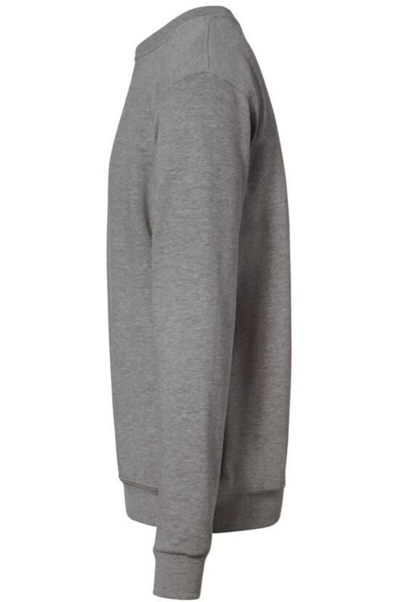 HAKRO Organic Regular Fit Sweatshirt Rundhals Grau 2 HAKRO Organic Regular Fit Sweatshirt Rundhals Grau – Bild 2