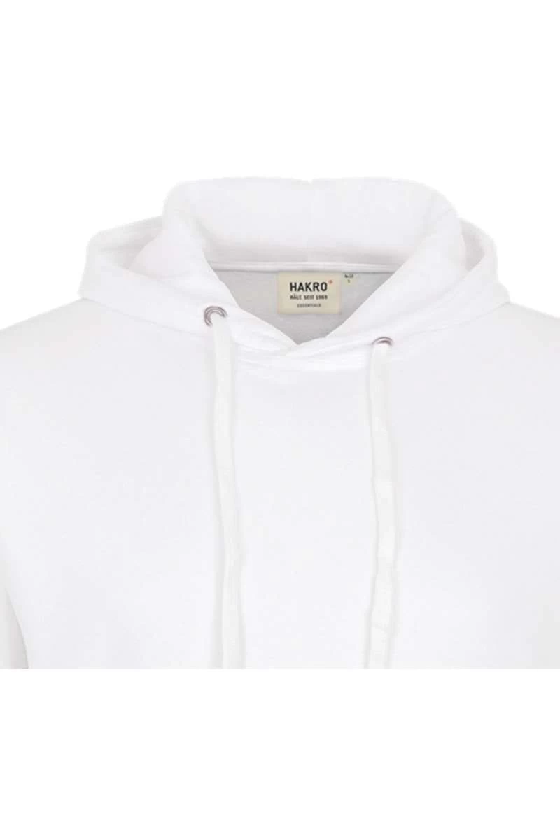 HAKRO 601 Kapuzen Sweatshirtweiss 2 HAKRO 601 Kapuzen Sweatshirtweiss – Bild 2