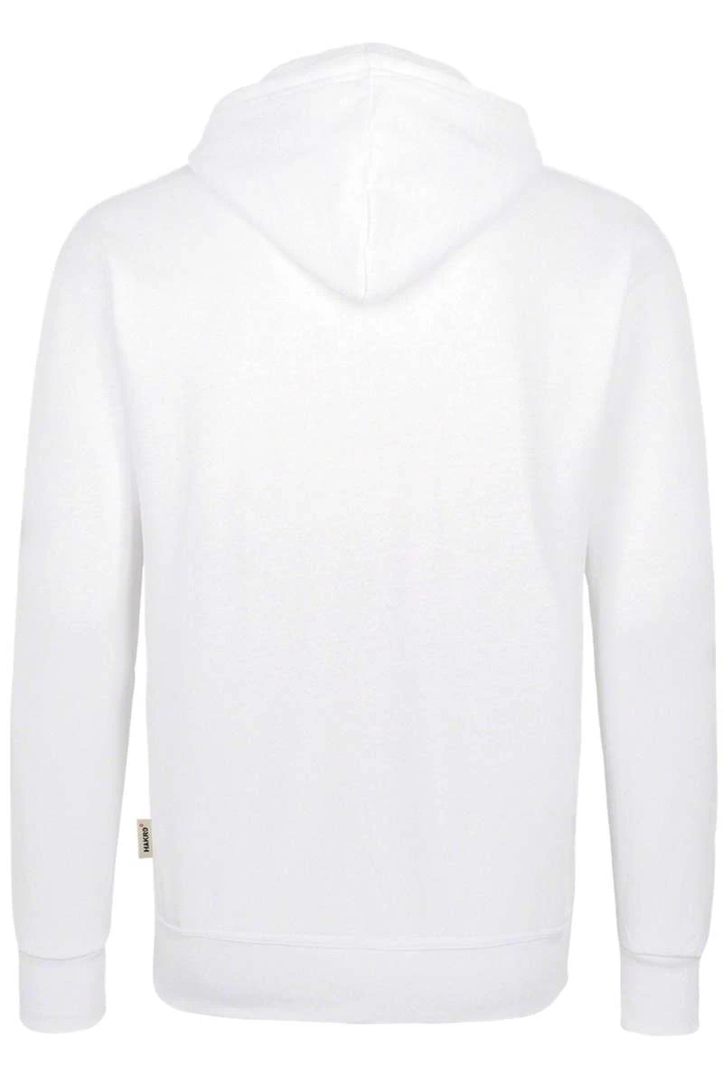 HAKRO 601 Kapuzen Sweatshirtweiss 4 HAKRO 601 Kapuzen Sweatshirtweiss – Bild 4