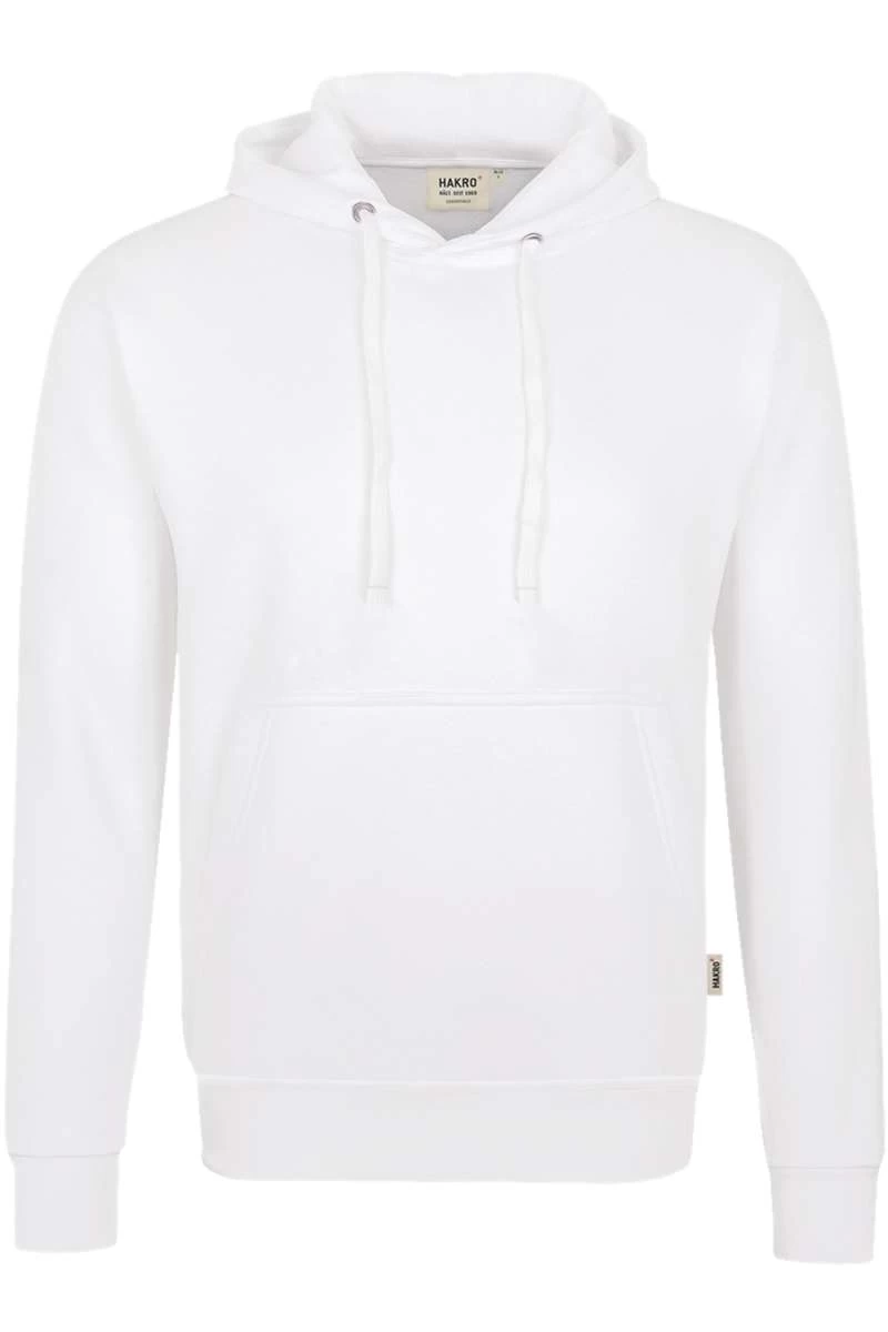 HAKRO 601 Kapuzen Sweatshirtweiss 1 HAKRO 601 Kapuzen Sweatshirtweiss