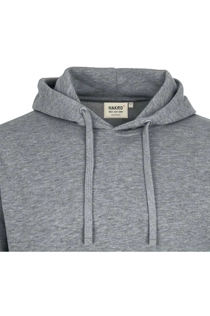 HAKRO 601 Kapuzen Sweatshirtgrau 2 HAKRO 601 Kapuzen Sweatshirtgrau – Bild 2