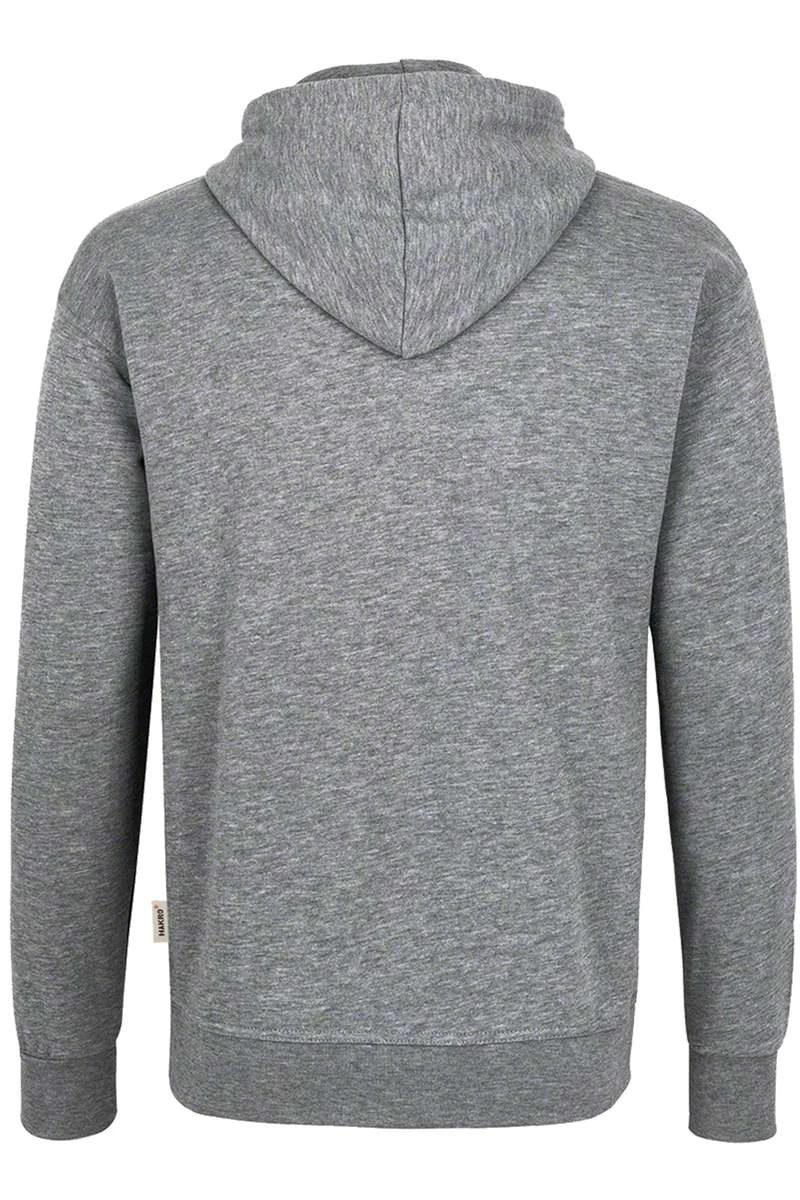 HAKRO 601 Kapuzen Sweatshirtgrau 4 HAKRO 601 Kapuzen Sweatshirtgrau – Bild 4