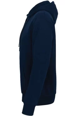 HAKRO 601 Kapuzen Sweatshirtnachtblau -Ho ho ho, Mode in Grün. 0601 034 2 800