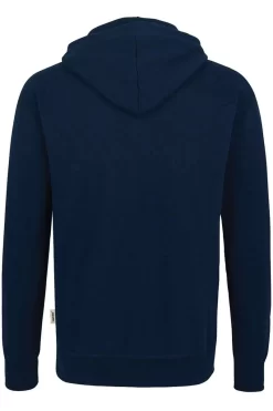 HAKRO 601 Kapuzen Sweatshirtnachtblau -Ho ho ho, Mode in Grün. 0601 034 3 800