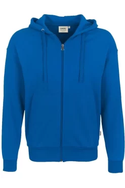 HAKRO Comfort Fit Sweatjacke Mit Kapuze Zip Royal
