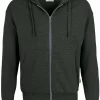 HAKRO Comfort Fit Sweatjacke Mit Kapuze Zip Anthrazit