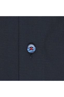 OLYMP Luxor Modern Fit Hemd Kobalt, Einfarbig -Ho ho ho, Mode in Grün. 0706 12 08 3 800