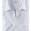 OLYMP Tendenz Modern Fit Hemd Weiss, Einfarbig