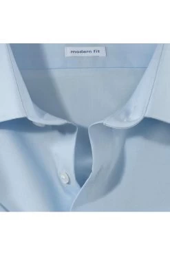 OLYMP Tendenz Modern Fit Hemd Bleu, Einfarbig -Ho ho ho, Mode in Grün. 0711 12 11 4 800dP8QfGVEUMOEJ