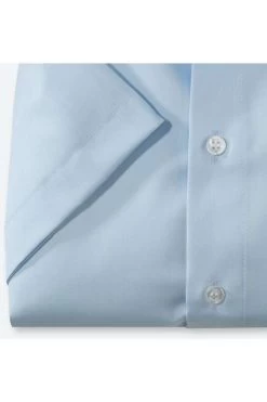 OLYMP Tendenz Modern Fit Hemd Bleu, Einfarbig -Ho ho ho, Mode in Grün. 0711 12 11 5 800