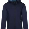 TRIGEMA Comfort Fit Herren Softshelljacke Zip Navy