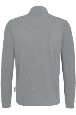HAKRO 815  Comfort Fit Longsleeve Poloshirt Grau, Meliert -Ho ho ho, Mode in Grün. 0815 015 3 800