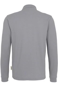 HAKRO 815  Comfort Fit Longsleeve Poloshirt Grau, Einfarbig -Ho ho ho, Mode in Grün. 0815 043 3 800