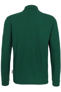 HAKRO 815  Comfort Fit Longsleeve Poloshirt Dunkelgrün, Einfarbig -Ho ho ho, Mode in Grün. 0815 072 3 800