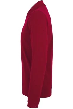 HAKRO 820  Regular Fit Longsleeve Poloshirt Weinrot, Einfarbig -Ho ho ho, Mode in Grün. 0820 017 2 800