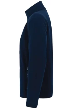 HAKRO 840 Regular Fit Herren Fleecejacke Zip Nachtblau -Ho ho ho, Mode in Grün. 0840 034 2 800