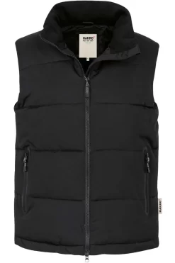 HAKRO 842 Regular Fit Herren Steppweste  Schwarz