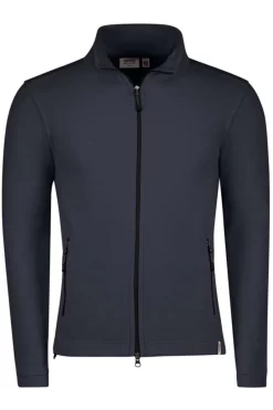 HAKRO Function Regular Fit Herren Fleecejacke Anthrazit