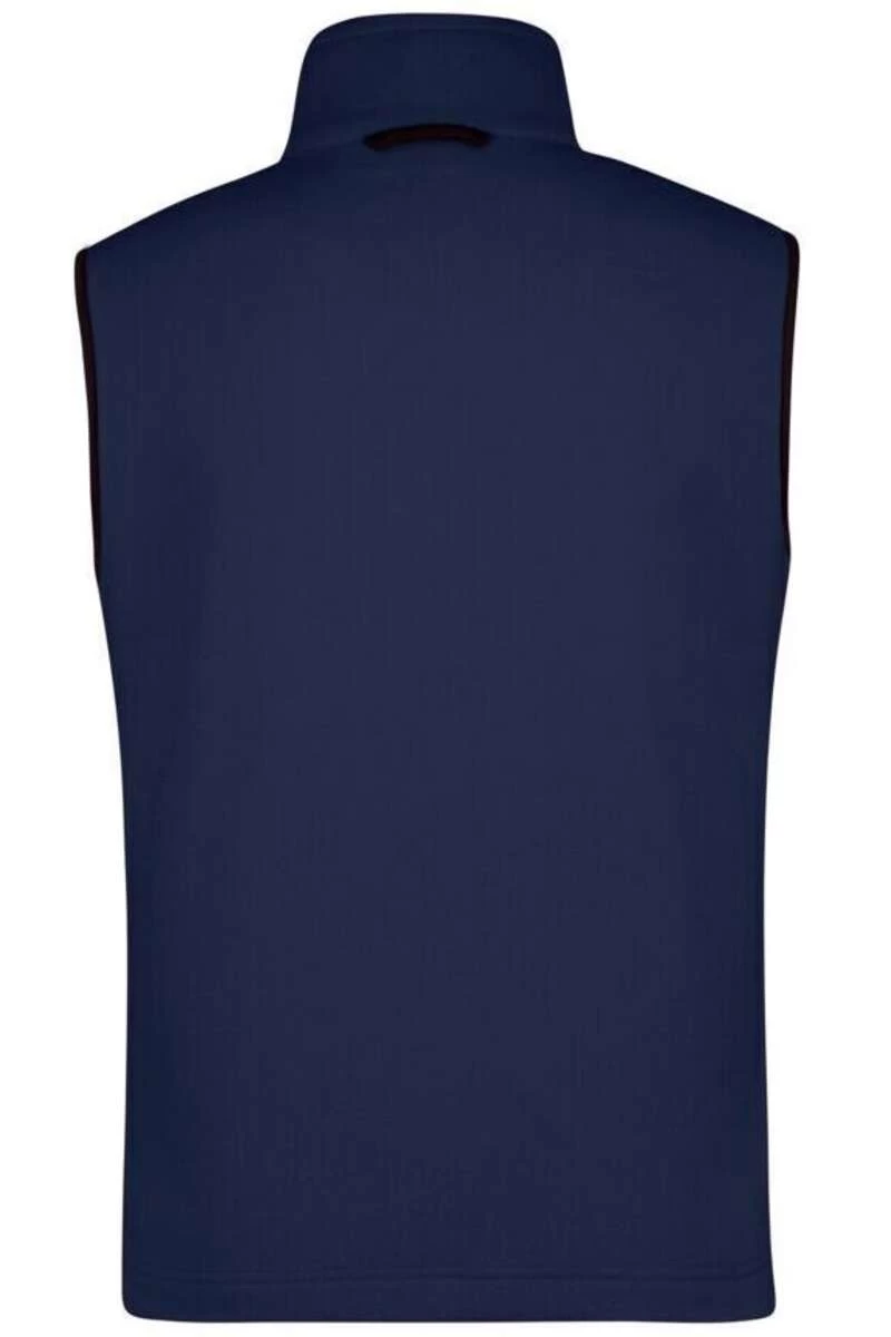 HAKRO Function Regular Fit Herren Fleeceweste Tinte 3 HAKRO Function Regular Fit Herren Fleeceweste Tinte – Bild 3