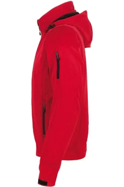 HAKRO 848 Regular Fit Herren Softshelljacke Zip Rot -Ho ho ho, Mode in Grün. 0848 002 2 800