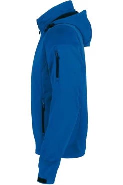 HAKRO 848 Regular Fit Herren Softshelljacke Zip Royal -Ho ho ho, Mode in Grün. 0848 010 2 800