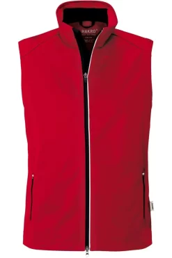 HAKRO 854 Regular Fit Softshellweste Rot