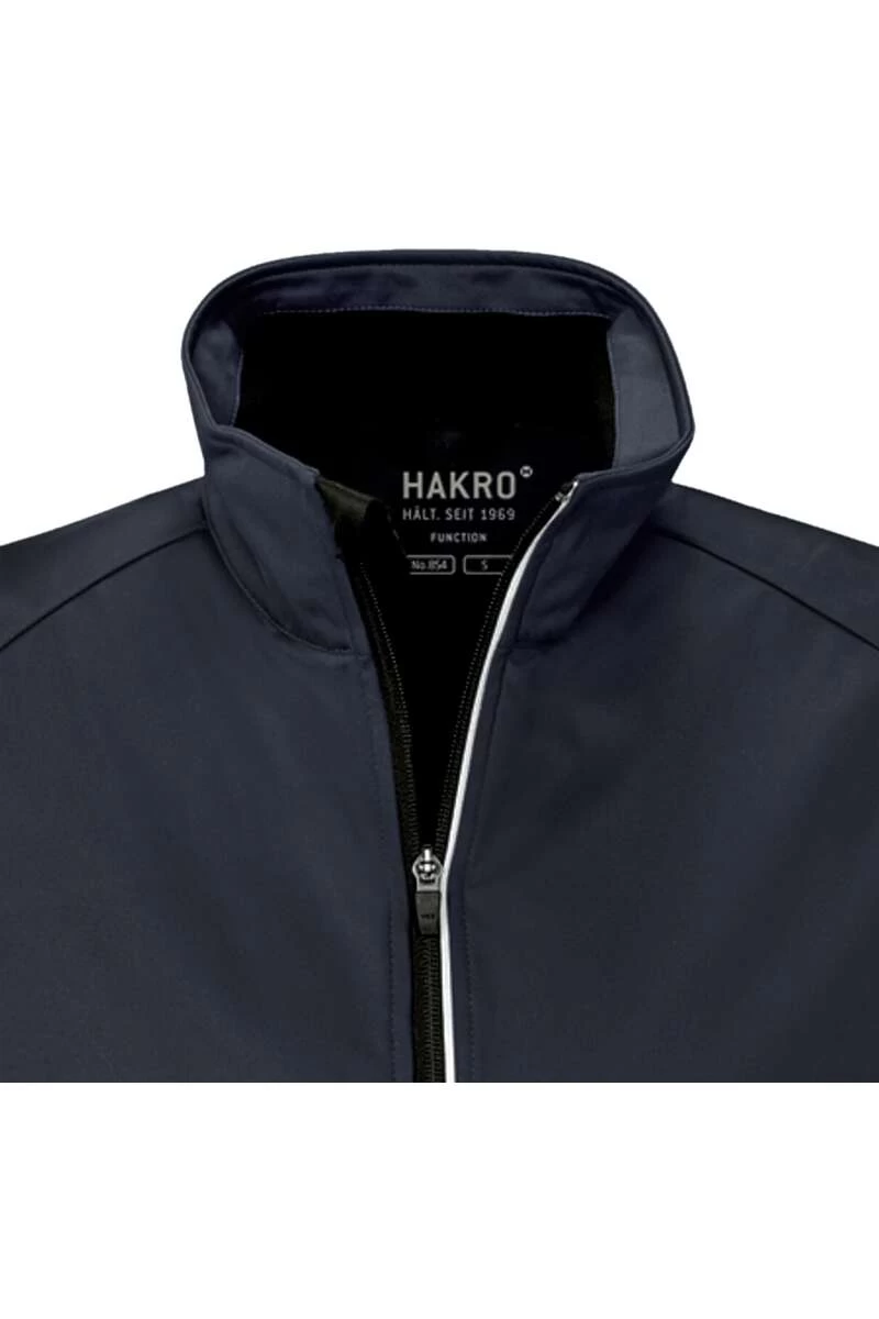 HAKRO 854 Regular Fit Softshellweste Tinte 2 HAKRO 854 Regular Fit Softshellweste Tinte – Bild 2