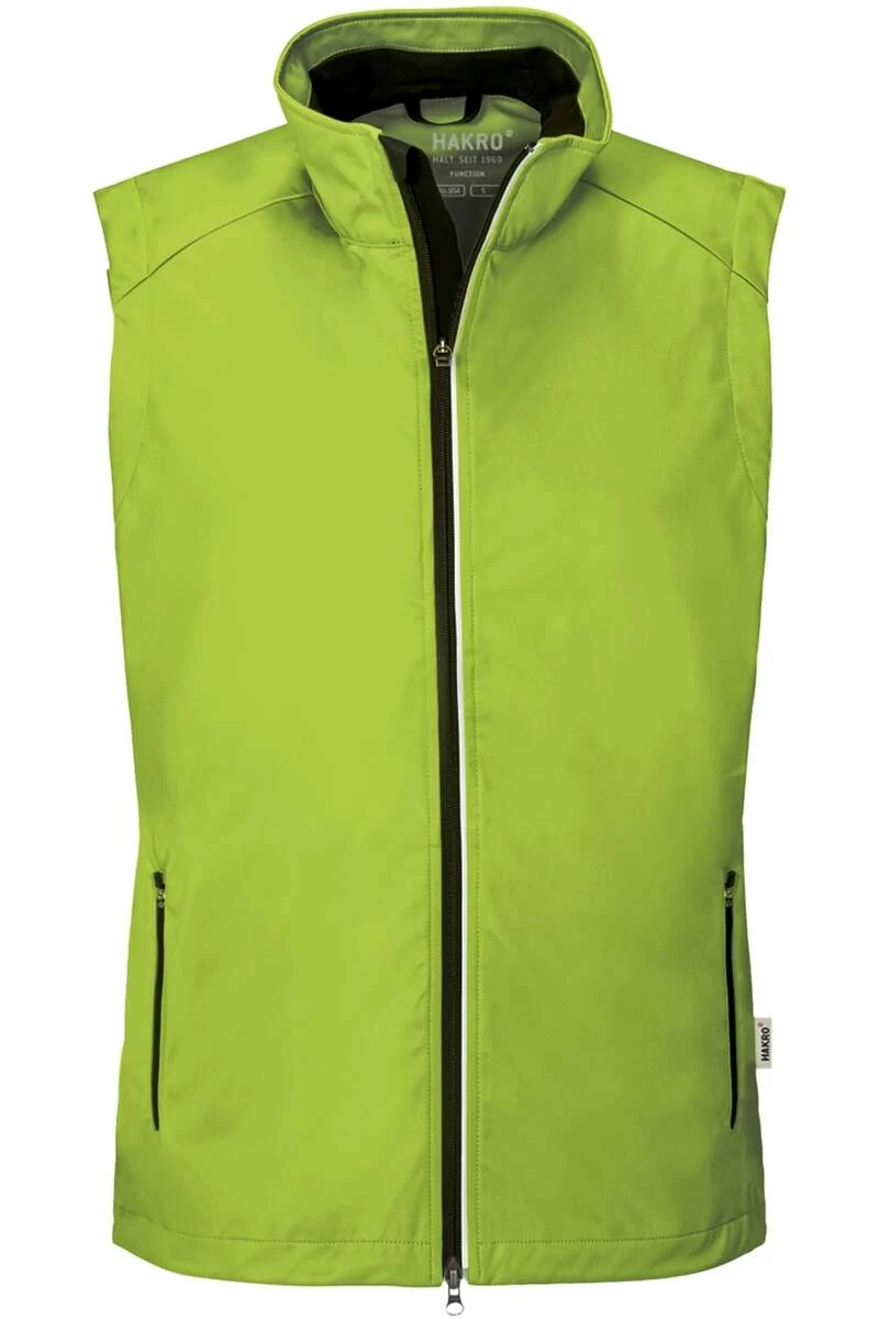 HAKRO 854 Regular Fit Softshellweste Kiwi 1 HAKRO 854 Regular Fit Softshellweste Kiwi