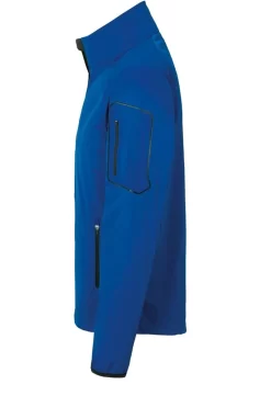 HAKRO 856 Regular Fit Herren Softshelljacke Zip Royal -Ho ho ho, Mode in Grün. 0856 010 2 800