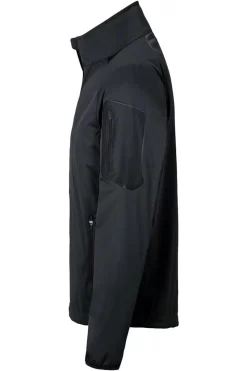 HAKRO 856 Regular Fit Herren Softshelljacke Zip Anthrazit -Ho ho ho, Mode in Grün. 0856 028 2 800