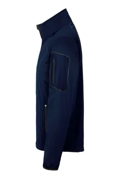 HAKRO 856 Regular Fit Herren Softshelljacke Zip Nachtblau -Ho ho ho, Mode in Grün. 0856 034 2 800