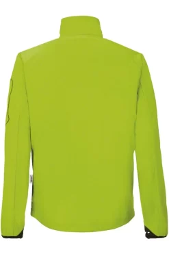 HAKRO 856 Regular Fit Herren Softshelljacke Zip Kiwi -Ho ho ho, Mode in Grün. 0856 040 3 800