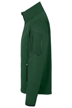 HAKRO Regular Fit Herren Softshelljacke  Tanne -Ho ho ho, Mode in Grün. 0856 072 2 800