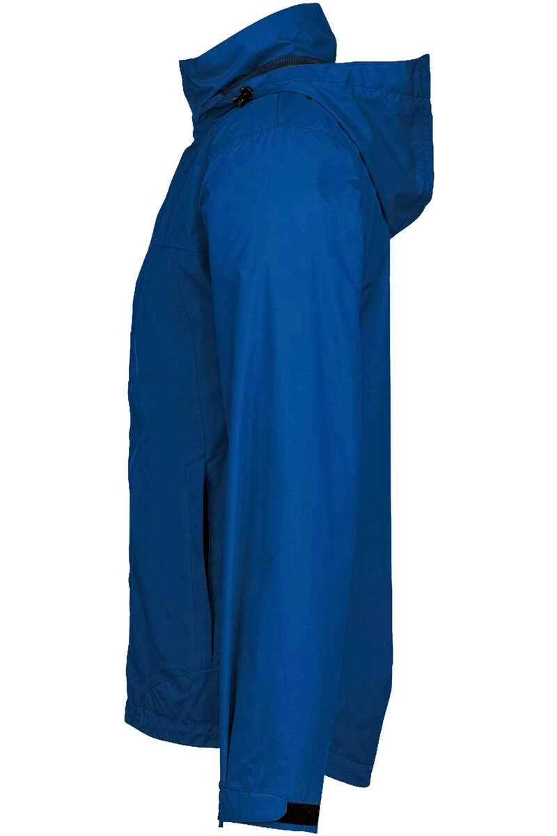 HAKRO 862 Regular Fit Regenjacke Kapuze Royalblau 3 HAKRO 862 Regular Fit Regenjacke Kapuze Royalblau – Bild 3