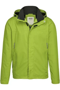HAKRO 862 Regular Fit Regenjacke Kapuze Kiwi