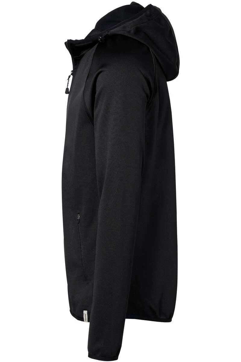 HAKRO 863 Regular Fit Herren Übergangsjacke Kapuze Schwarz 3 HAKRO 863 Regular Fit Herren Übergangsjacke Kapuze Schwarz – Bild 3