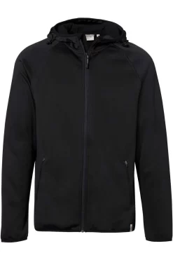 HAKRO 863 Regular Fit Herren Übergangsjacke Kapuze Schwarz