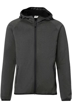 HAKRO 863 Regular Fit Herren Übergangsjacke Kapuze Anthrazit