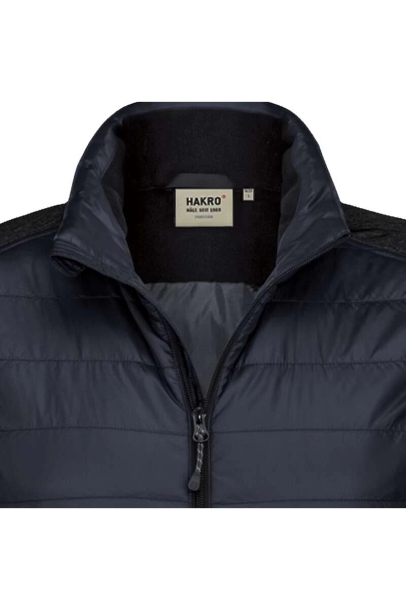 HAKRO 864 Regular Fit Herren Steppweste Tinte 2 HAKRO 864 Regular Fit Herren Steppweste Tinte – Bild 2